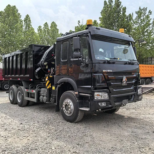 Sinotruk HOWO7 Truck Mounted Crane