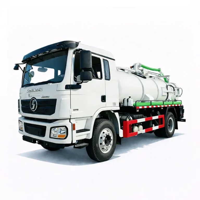 SHACMAN Automobile Sewage Suction Truck