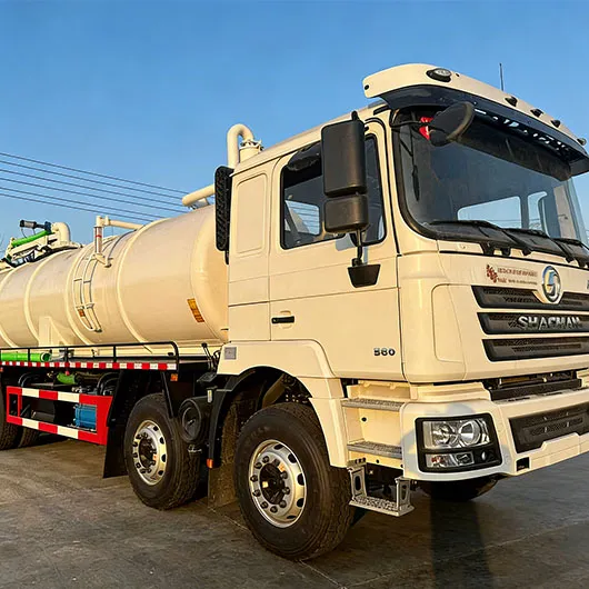 SHACMAN Automobile Sewage Suction Truck