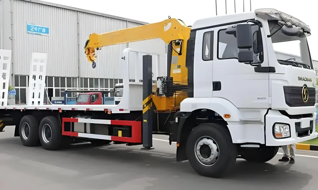 SHACMAN H3000 Mounted Crane Truck