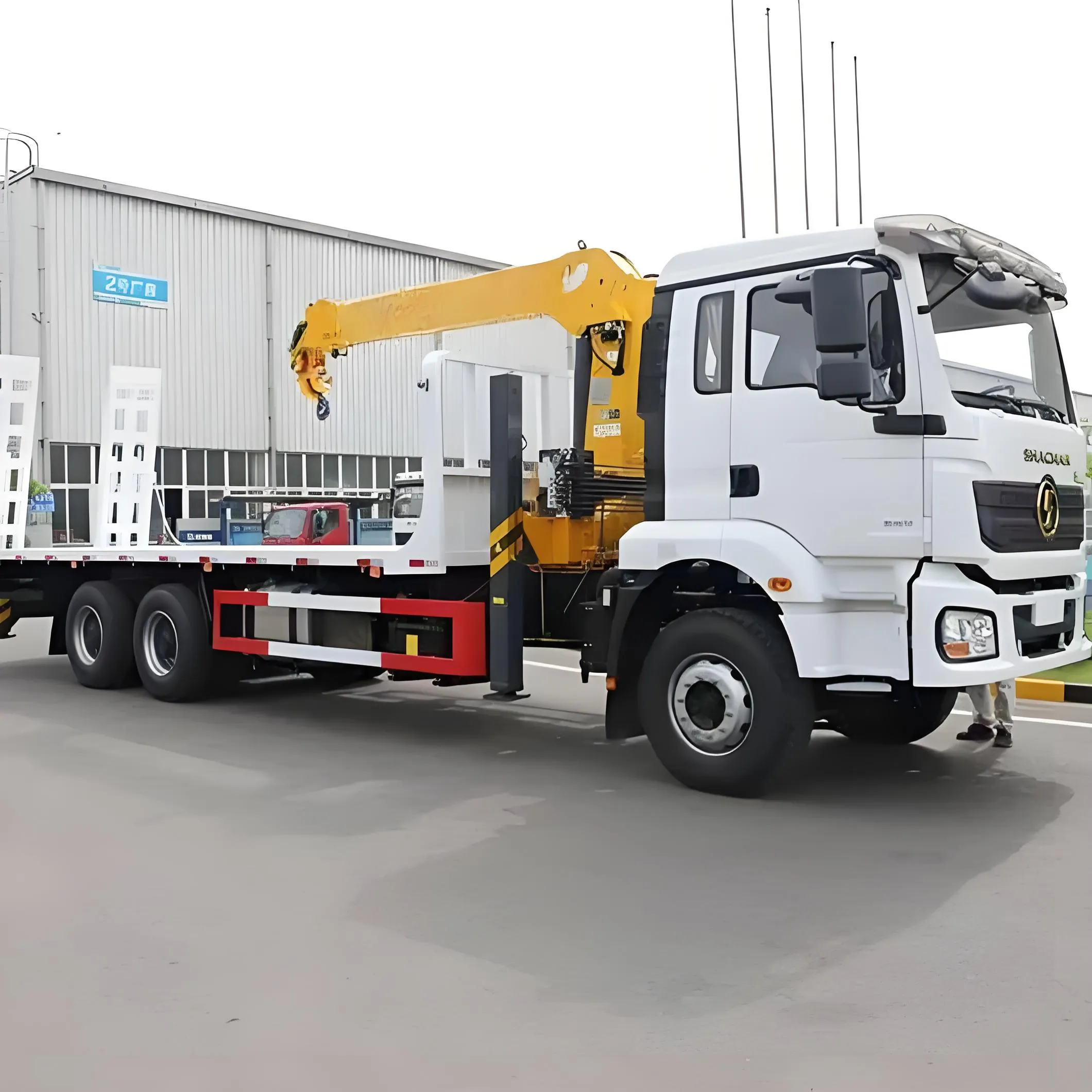 SHACMAN H3000 Mounted Crane Truck