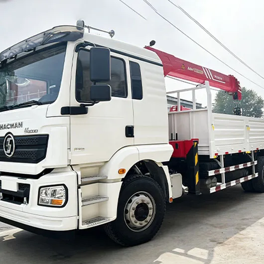 SHACMAN H3000 Mounted Crane Truck