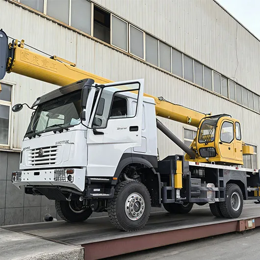 Sinotruk HOWO 44 AWD Modified Crane