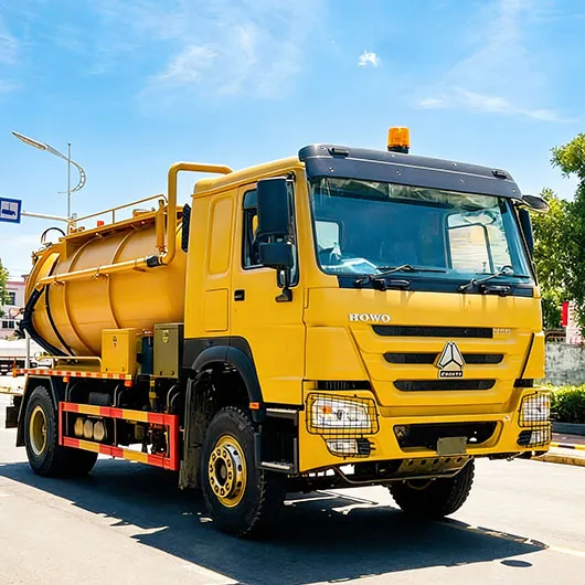 Sinotruk Heavy-Duty Sewage Vacuum Truck